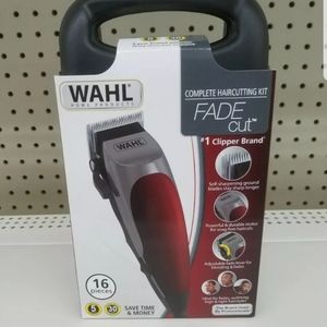 WAHL Fade Cut 16 Pc Haircutting Kit Hair Trimmer